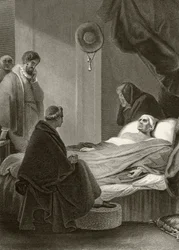 La morte del cardinale Wolsey nell